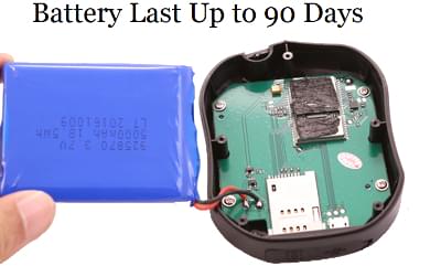 TK905 Mini GPS Tracker battery life